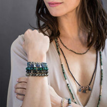 Load image into Gallery viewer, Amazonite Stone Bracelet - Stone of Courage