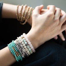 Load image into Gallery viewer, Amazonite Stone Bracelet - Stone of Courage