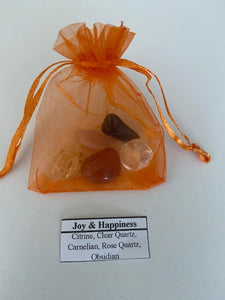 Crystal Healing Bag - Joy & Happiness