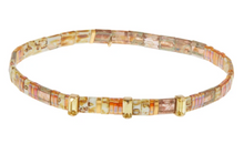 Load image into Gallery viewer, Good Karma Miyuki Charm Bracelet | Fearless - Tortoise/Sparkle/Gold