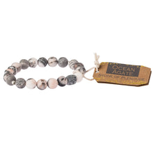 Load image into Gallery viewer, Ocean Agate Stone Bracelet - Stone of Plentitude
