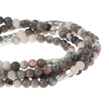 Load image into Gallery viewer, Ocean Agate - Stone of Plenitude - Stone Wrap Bracelet/Necklace
