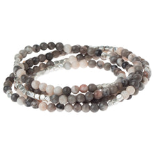 Load image into Gallery viewer, Ocean Agate - Stone of Plenitude - Stone Wrap Bracelet/Necklace