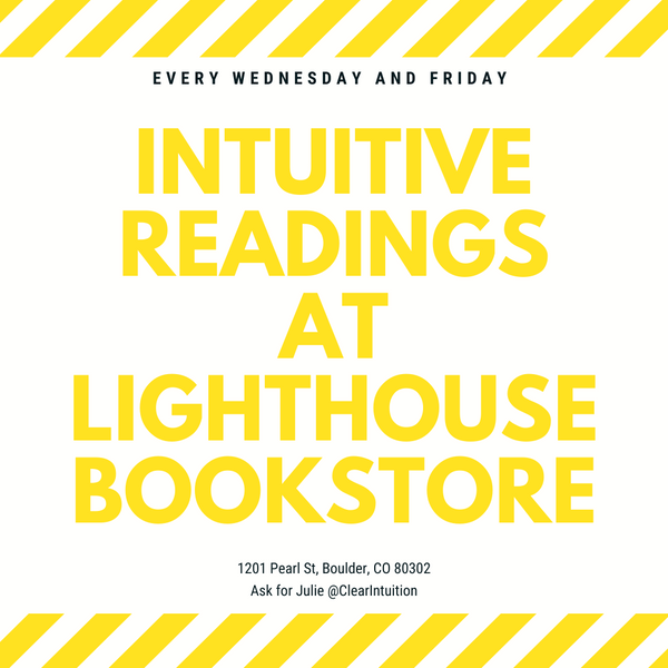 Intuitive Tarot and Pendulum Readings at Lighthouse Bookstore Boulder - Wednesday, July 29, 2020