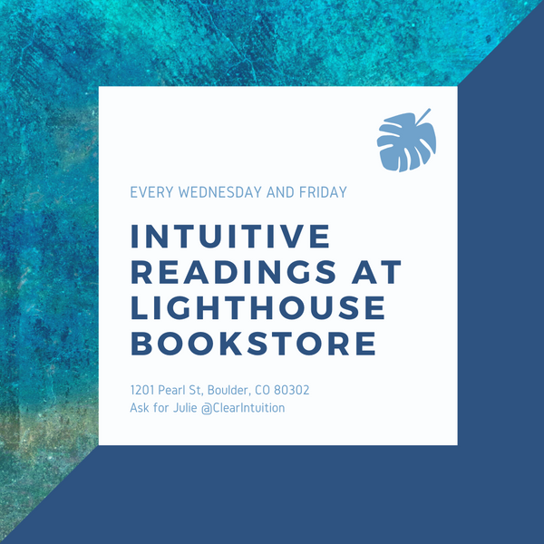 Intuitive Readings at Lighthouse Bookstore - July 17, 2020