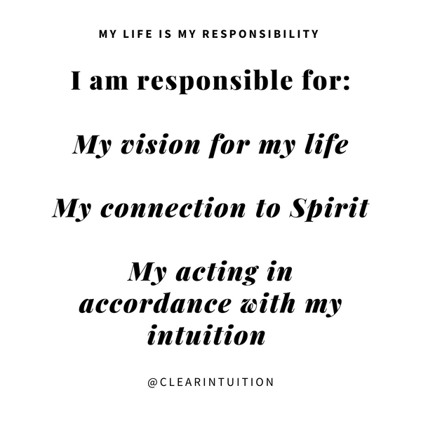 My Life Is My Responsibility #3