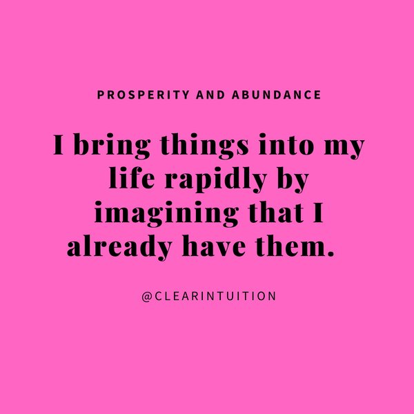 Prosperity and Abundance #5