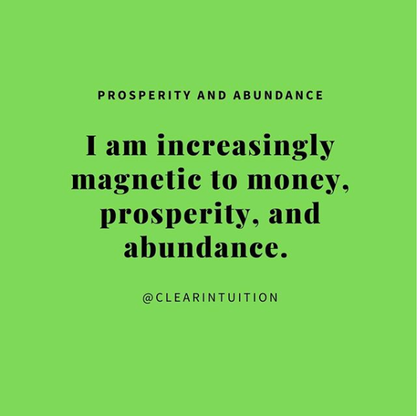 Prosperity and Abundance #1