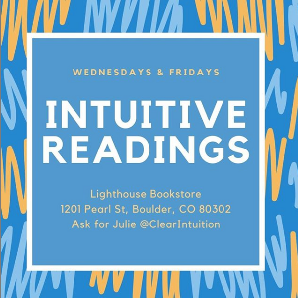 Book Your Intuitive Reading at Lighthouse Bookstore Today - September 9, 2020