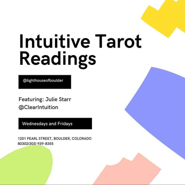 Intuitive Tarot and Pendulum Readings at Lighthouse Bookstore Today - October 29, 2020