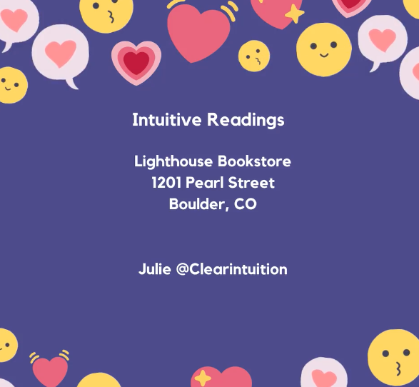 Intuitive Readings at Lighthouse Bookstore - March 3, 2021