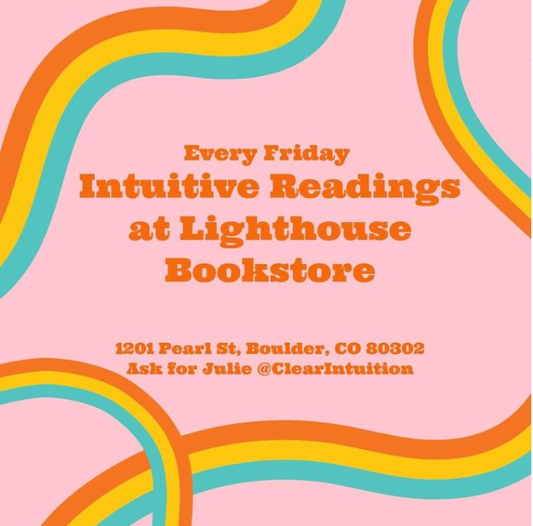Intuitive Readings - Lighthouse Bookstore - April 23, 2021