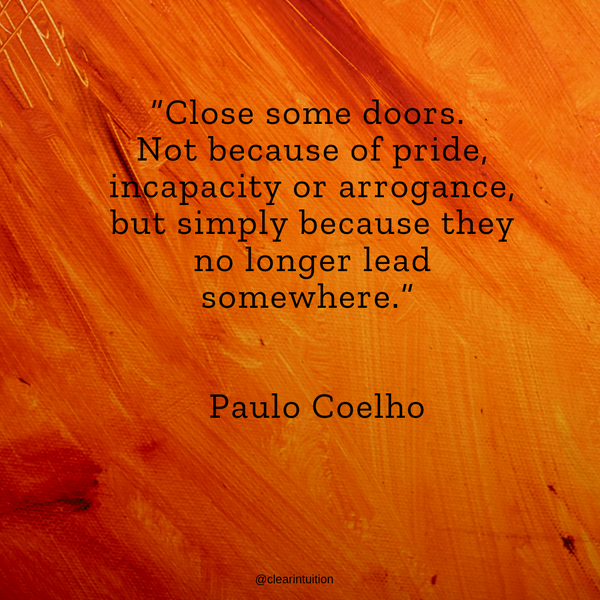 Lessons in Letting Go