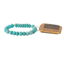 Load image into Gallery viewer, Turquoise Stone Bracelet - Stone of the Sky