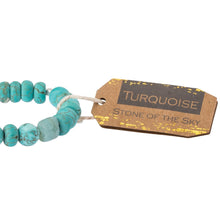 Load image into Gallery viewer, Turquoise Stone Bracelet - Stone of the Sky