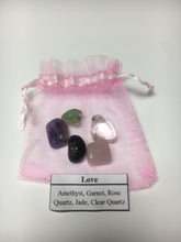 Load image into Gallery viewer, Crystal Healing Bag - Love