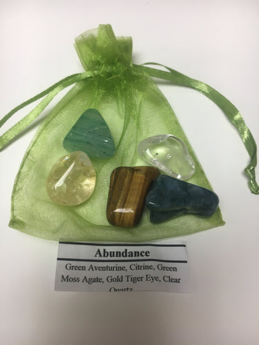 Crystal Healing Bag - Abundance