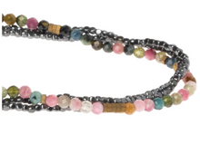 Load image into Gallery viewer, Delicate Stone Tourmaline - Stone of Healing - Bracelet/Necklace